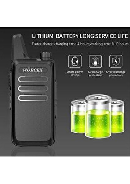 LK-66 PMR Telsiz Tekli Paket 16 Kanal Siyah Ergonomik Tasarım ve Net Ses indirimleri