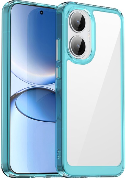 Xiaomi Poco F7 Kılıf, Şeffaf Tasarımlı Darbeye Dayanıklı Telefon Kılıfı, Tampon Hibrit Şeffaf Kapak Xiaomi Poco F7 (Yurt Dışından)