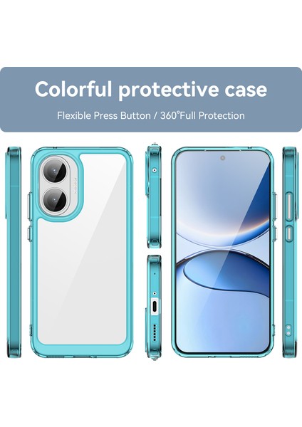 Xiaomi Poco F7 Kılıf, Şeffaf Tasarımlı Darbeye Dayanıklı Telefon Kılıfı, Tampon Hibrit Şeffaf Kapak Xiaomi Poco F7 (Yurt Dışından) modelleri