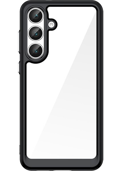 Samsung Galaxy S25 Fe Kılıf, Şeffaf Tasarımlı Darbeye Dayanıklı Telefon Kılıfı, Tampon Hibrit Şeffaf Kapak Samsung Galaxy S25 Fe (Yurt Dışından)