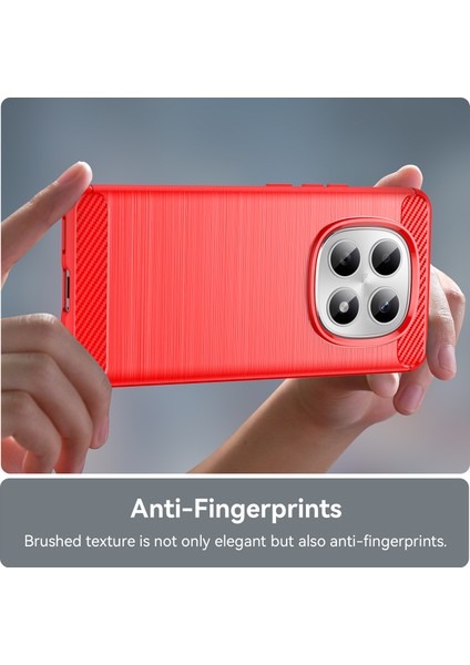 Xiaomi Redmi Note 15 Pro 5g Telefon Kılıfı, Fırçalanmış Karbon Fiber Dokulu Esnek Tpu Tampon, Darbe Emici Koruyucu Kılıf Xiaomi Redmi Note 15 Pro 5g (Yurt Dışından) modelleri