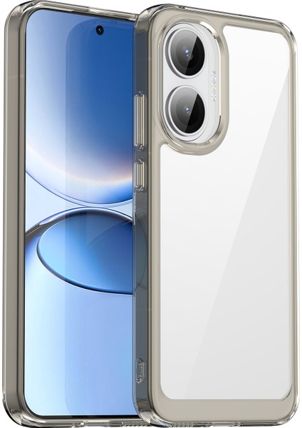 Xiaomi Poco F7 Kılıf, Şeffaf Tasarımlı Darbeye Dayanıklı Telefon Kılıfı, Tampon Hibrit Şeffaf Kapak Xiaomi Poco F7 (Yurt Dışından)