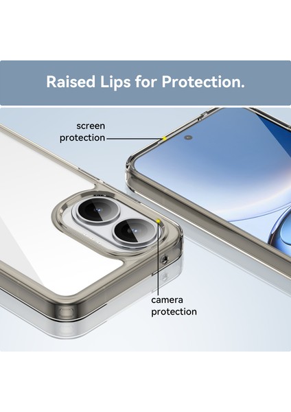 Xiaomi Poco F7 Kılıf, Şeffaf Tasarımlı Darbeye Dayanıklı Telefon Kılıfı, Tampon Hibrit Şeffaf Kapak Xiaomi Poco F7 (Yurt Dışından) fırsatları