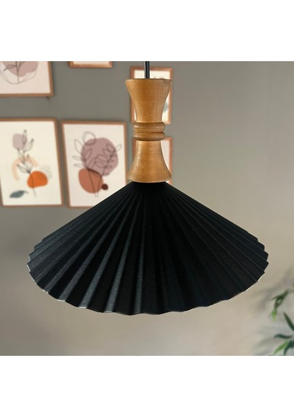 Avilla Siyah Metal Avize Tekli Uzun Piyon Kafa Rustik Cafe Mutfak Modern Dekoratif Sarkıt Aydınlatma fiyatları