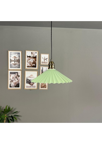 Avilla Mint Metal Tekli Avize Lale Başlık Rustik Mutfak Modern Sarkıt Aydınlatma fiyatları