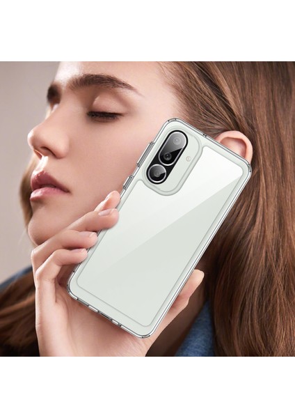 Samsung Galaxy M56 5g Kılıf, Şeffaf Tasarımlı Darbeye Dayanıklı Telefon Kılıfı, Tampon Hibrit Şeffaf Kapak Samsung Galaxy M56 5g (Yurt Dışından) fırsatları