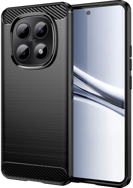 Xiaomi Redmi Note 15 Pro Plus 5g Telefon Kılıfı, Fırçalanmış Karbon Fiber Dokulu Esnek Tpu Tampon, Darbe Emici Koruyucu Kılıf Xiaomi Redmi Note 15 Pro Plus 5g (Yurt Dışından)
