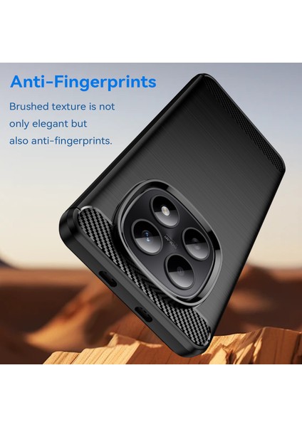Xiaomi Redmi Note 15 Pro Plus 5g Telefon Kılıfı, Fırçalanmış Karbon Fiber Dokulu Esnek Tpu Tampon, Darbe Emici Koruyucu Kılıf Xiaomi Redmi Note 15 Pro Plus 5g (Yurt Dışından) fırsatları
