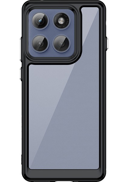 Motorola Moto Edge 60 Pro Kılıf, Şeffaf Tasarımlı Darbeye Dayanıklı Telefon Kılıfı, Tampon Hibrit Şeffaf Kapak Motorola Moto Edge 60 Pro (Yurt Dışından)