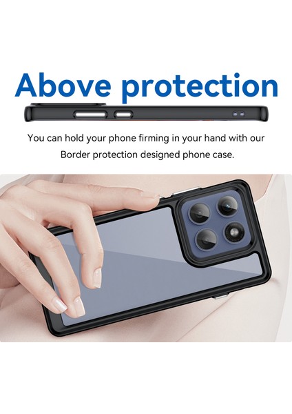 Motorola Moto Edge 60 Pro Kılıf, Şeffaf Tasarımlı Darbeye Dayanıklı Telefon Kılıfı, Tampon Hibrit Şeffaf Kapak Motorola Moto Edge 60 Pro (Yurt Dışından) indirimleri