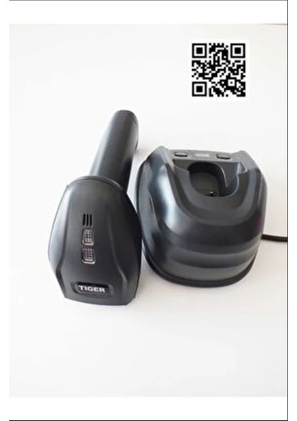 Tiger CS96 Kablosuz 2D Karekod Okuyucu Hızlı Okuma Özelliği ile Standlı fırsatları