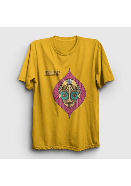 Unisex Sarı Band Naxatras T-Shirt
