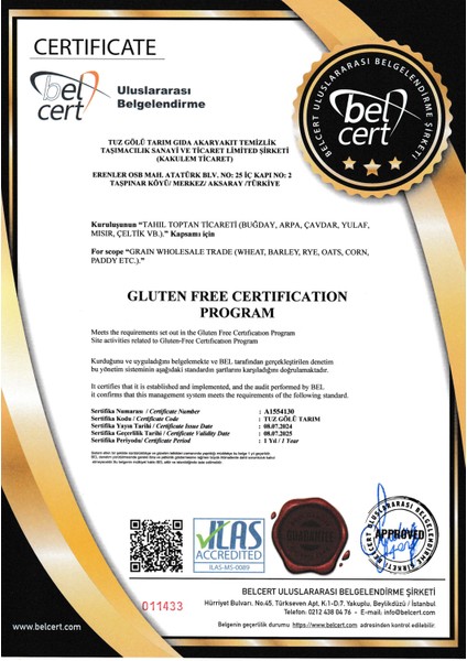 Glutensiz Sertifikalı Katkısız Nohut Unu 3 kg fiyatları