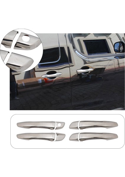 Citroen Berlingo Krom Kapı Kolu 4 Kapı P.çelik 2019 ve Üzeri