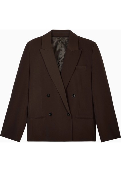 Dropped Waist Double Breasted Blaze Oversize Kadın Ceket fiyatları