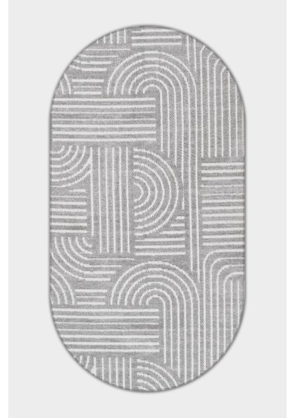 Revna Oval Halı | Yıkanabilir, Kaymaz Taban, Modern Salon ve Mutfak Halısı fırsatları