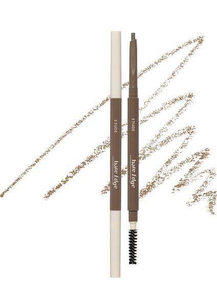 Bare Edge Slim Brow / 3D Altıgen Uçlu Doğal Görünüm Veren Kaş Kalemi - 04 Light Brown fiyatları