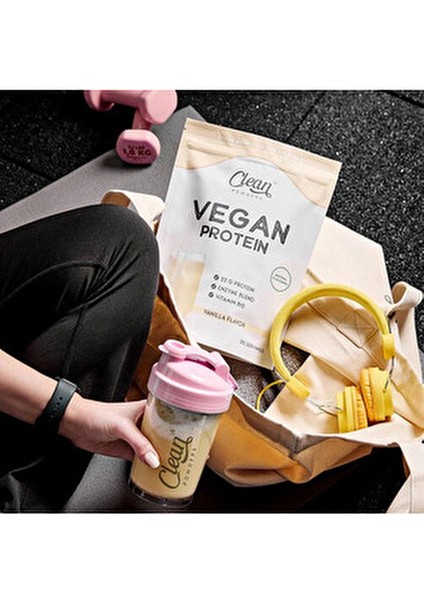Powders Vegan Protein 600 gr Vanilya Aromalı 22 gr Protein İçeren Doğal Besin indirimleri