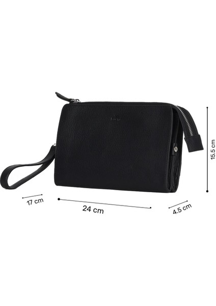 Siyah Flotter Deri Erkek El Çanta 01MEC5005 01MEC5005 fiyatları