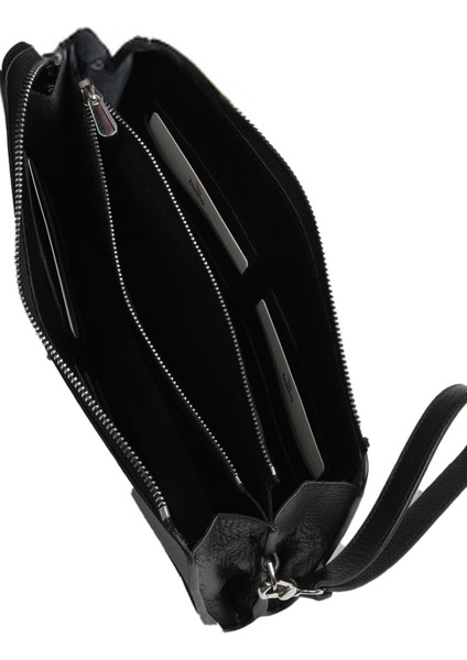 Siyah Flotter Deri Erkek El Çanta 01MEC5005 01MEC5005 fırsatları