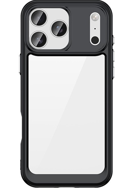 iPhone 17 Pro Max Kılıf, Şeffaf Tasarımlı Darbeye Dayanıklı Telefon Kılıfı, Tampon Hibrit Şeffaf Kapak iPhone 17 Pro Max (Yurt Dışından)