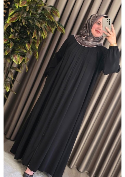 Kadın Tesettür Giyim Büyük Beden Endonezya Krebi Robalı Ferace