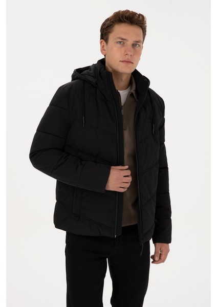 Erkek Siyah Mont 50310243-VR046