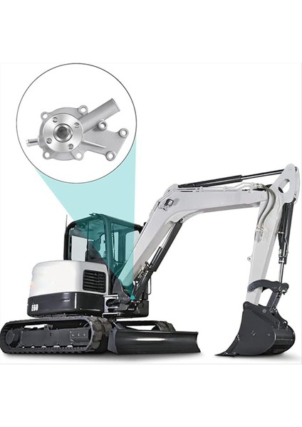 19883-73030 15881-73030 15881-73033 Kubota RTV900 RTV900G RTV900T Motor D722 Turn Bingi Z482 Için Contalı Su Pompası (Yurt Dışından) modelleri