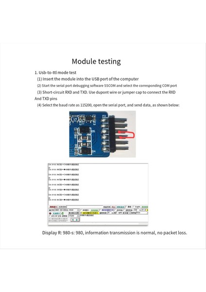 5pcs Çift Voltaj Dönüşüm Modülü USB - Ttl - RS485 Iletişim Dönüşüm Modülü CH340E SP485 Chıp Drıve Modülü (Yurt Dışından) fırsatları