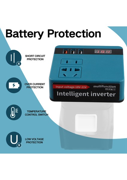 Güç Inverter Dc Inverter Adaptörü Güç Kaynağı Makita Için Dış Mekan Çalışması Için (Yurt Dışından) fırsatları