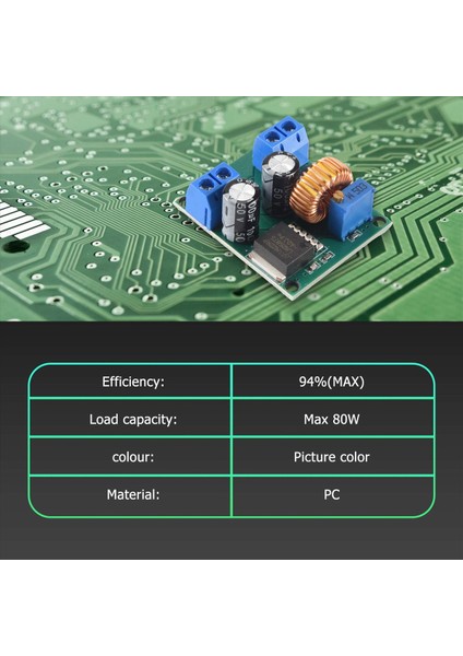 Dc-Dc Ayar Voltaj Voltaj Voltajı Voltaj Güç Modülü Kartı 3V5V12V Ila 19V24V30V36V (Yurt Dışından) fiyatları