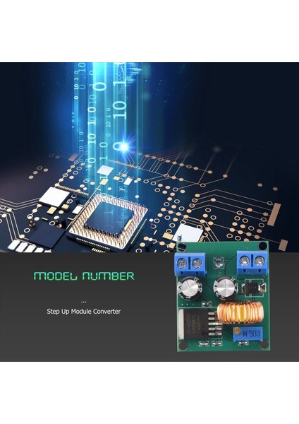 Dc-Dc Ayar Voltaj Voltaj Voltajı Voltaj Güç Modülü Kartı 3V5V12V Ila 19V24V30V36V (Yurt Dışından) modelleri