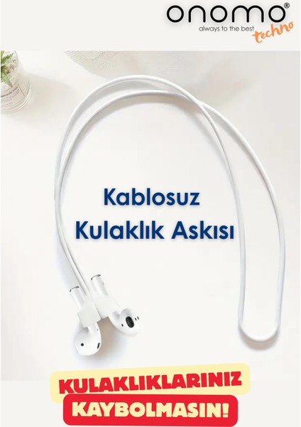 Techno Kablosuz Kulaklık Askısı Beyaz