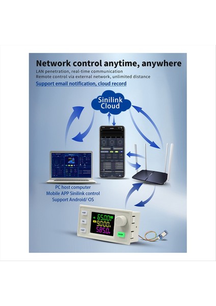 Yeni XY6509X Cnc Ayarlanabilir Dc Güç Kaynağı Sabit Voltaj Sabit Akım Bakımı 65V 9A 585W Adım Down Modül (Yurt Dışından)