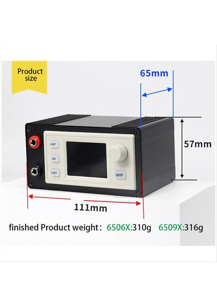 Yeni Cnc Ayarlanabilir Dc Düzenlenmiş Güç Kaynağı Sabit Voltajı ve Akım Düzeni Modülü XY6506X (65V 6A 390W) (Yurt Dışından) modelleri