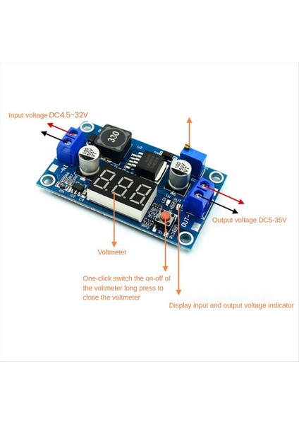 XL6009 4A Dc-Dc Booster Modülü 4.5-32V Ila 5-35V Ayarlanabilir Güç Kaynağı Modülü Düşük Dalgalanma Step Modülü (Yurt Dışından) fiyatları