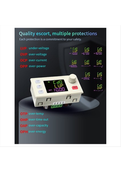 Yeni XY6506X Cnc Ayarlanabilir Dc Düzenlenmiş Güç Kaynağı Sabit Voltajı ve Akım 65V 6A 390W Step-Down Modülü (Yurt Dışından) fırsatları