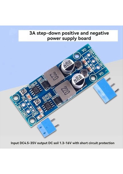 Dc-Dc Adım Aşağı Dönüştürücü ± 5V ± 12V 3A Arduino Kart Modülü Için Çift Güç Kaynağı Modülü Dıy (Yurt Dışından) fiyatları