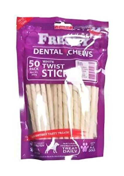 Beyaz Burgu Çubuk Ödül Kemik Yüksek Protein İçerikli 50 Adet Köpekler İçin modelleri