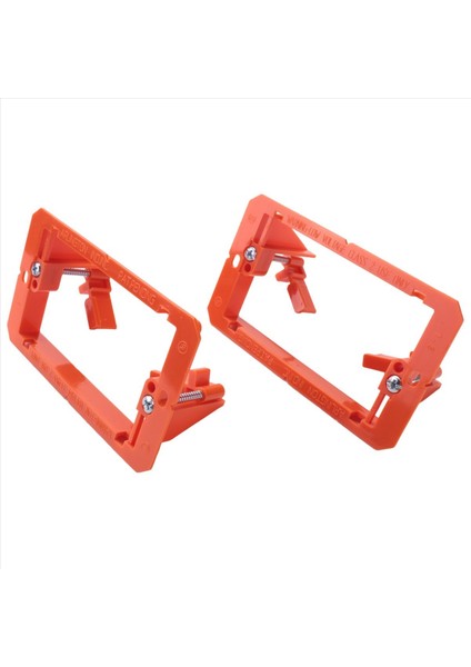 Düşük Voltajlı Montaj Braketi 1 Çete Çok Amaçlı Alçıpan Montaj Duvar Plakası Braketi - (Tek Çete, 10 Paket) (Yurt Dışından) modelleri