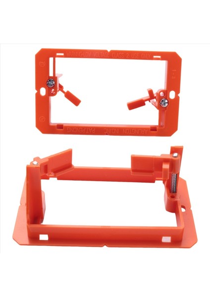 Düşük Voltajlı Montaj Braketi 1 Çete Çok Amaçlı Alçıpan Montaj Duvar Plakası Braketi - (Tek Çete, 10 Paket) (Yurt Dışından) fırsatları