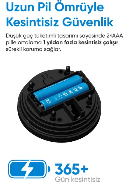 Akıllı Su Kaçağı Dedektörü Problu, 100DB Alarm Sesli, Uygulama Bildirimli indirimleri