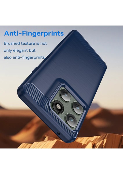 Motorola Moto Edge 60 Pro Telefon Kılıfı, Fırçalanmış Karbon Fiber Dokulu Esnek Tpu Tampon, Darbe Emici Koruyucu Kılıf Motorola Moto Edge 60 Pro (Yurt Dışından) indirimleri