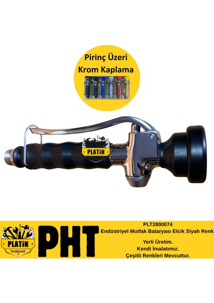 Endüstriyel Mutfak Bataryası Elcik Siyah Renk PLT2800074 fiyatları