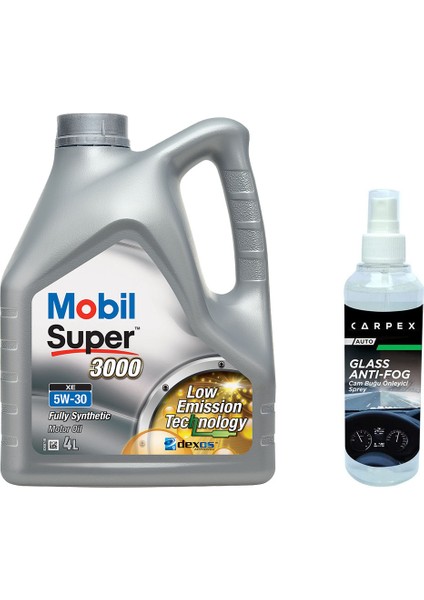 Super 3000 XE 5W30 Motor Yağı 4 L ÜT:2025