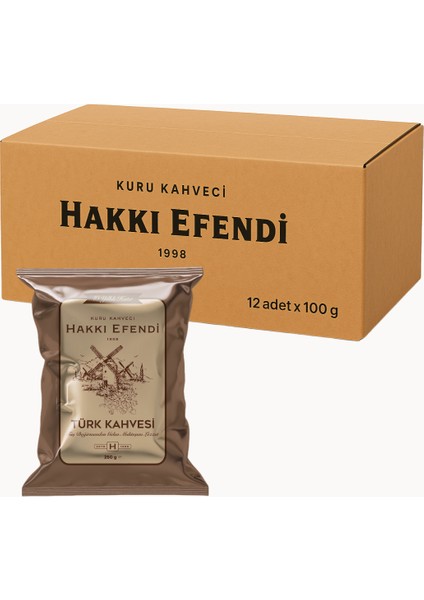 Türk Kahvesi 100 Gr 12'li