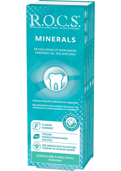 Mineral Jel - Diş Bakım Kürü