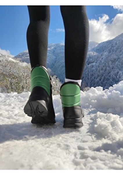 Su ve Kar Geçirmez Kar Botu Geniş Kalıp