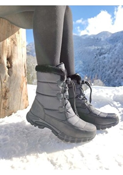 Kar Botu Unisex - Kar 11 - Siyah-Gritaban indirimleri