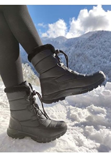 Kar Botu Unisex - Kar 11 - Siyah-Gritaban